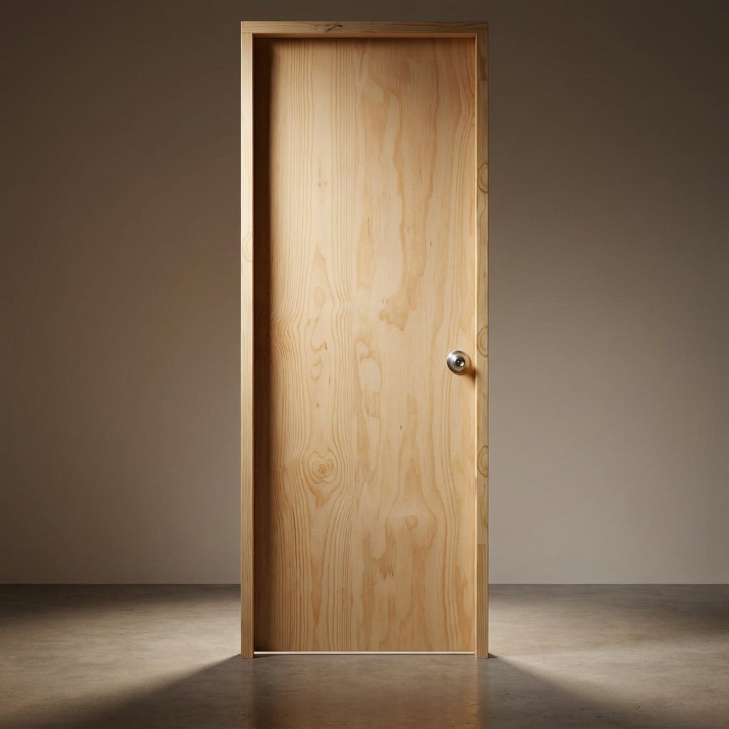 Puerta Interior Pino · marco 9,5